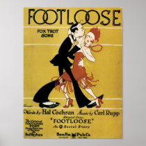 Footloose Vintage Songbook Cover