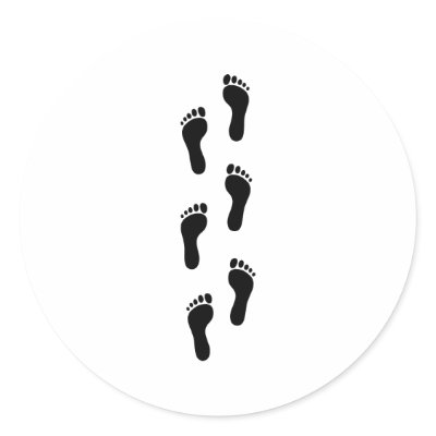 Footprint - Feet by Thinkdifferent