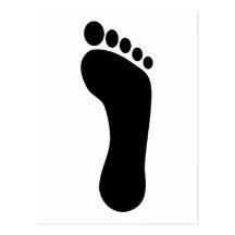 Footprint Post Cards