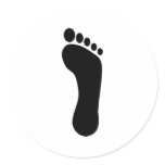 Footprint Stickers