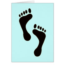 Footprints Card