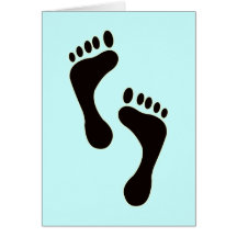 Footprints Card