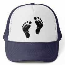 Footprints Trucker Hats