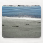 Footprints In The Sand Mouse Pad