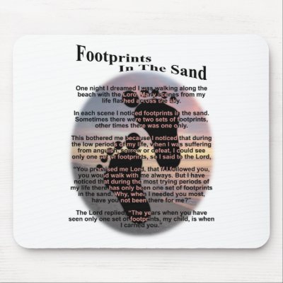 Footprints in the Sand... by classicgodshop