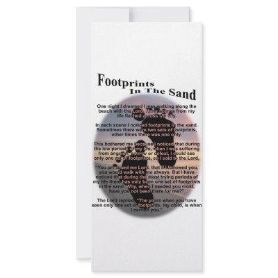 Footprints in the Sand by classicgodshop