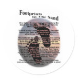 Footprints in the Sand... stickers