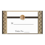 Footprints in the Sand Wedding Place Cards Business Cards