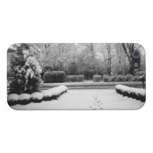 Footprints in the Snow iPhone 5 Covers