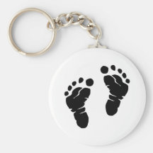 Footprints Keychains