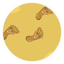 Footprints Sticker