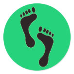 Footprints Sticker