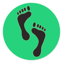 Footprints Sticker