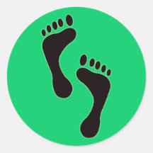 Footprints Sticker