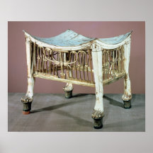 Footstool used by the child-king at the beginning poster