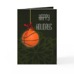 for a basketball player Christmas Cards