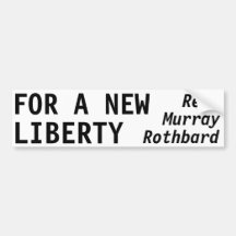 FOR A NEW LIBERTY BUMPER STICKER
