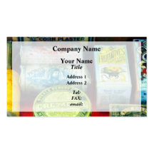 For Aches and Pains Business Card Templates
