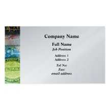For Aches and Pains - Platinum Finish Business Cards