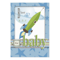 For Baby Boy Gift Tag Business Card Template