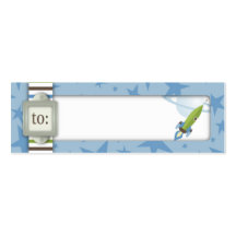 For Baby Boy Skinny Gift Tag Business Cards