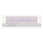 For Baby Girl Skinny Gift Tag LG Business Card