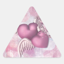 For Better or For Worse Triangle Stickers