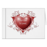 For God So Loved Greeting Cards