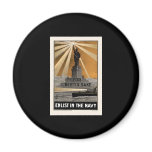 For Liberty's Sake Enlist In The Navy Magnets