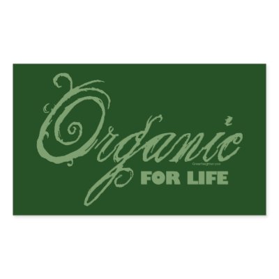 For Life, Organic Rectangle Stickers by GreenNeighbor