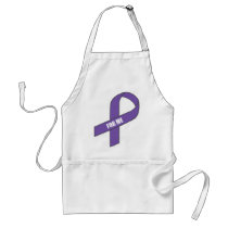 For Me (Purple Ribbon) Aprons
