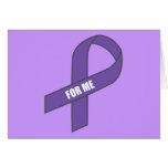 For Me (Purple Ribbon) Card