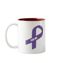 For Me (Purple Ribbon) Mug