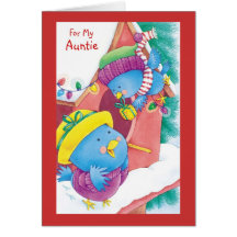 For My Auntie Card