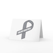 For My Brother (Grey / Silver Awareness Ribbon)