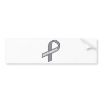 For My Daughter (Grey / Silver Awareness Ribbon)