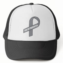 For My Daughter (Grey / Silver Awareness Ribbon)