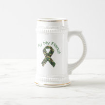 For My Fiancé Military Ribbon Coffee Mug