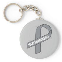 For My Granddaughter (Grey / Silver Ribbon)