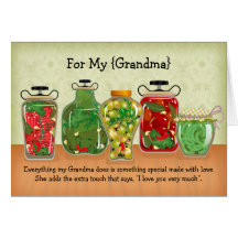 For My Grandma: Mother's Day Card