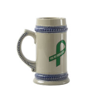 For My Grandson (Green Ribbon) Coffee Mug