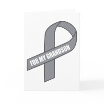 For My Grandson (Grey / Silver Awareness)