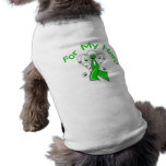 For My Hero Angel Ribbon Kidney Cancer Dog Clothes