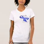 For My Hero I Wear a Ribbon Stomach Cancer Shirt
