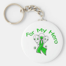 For My Hero Traumatic Brain Injury Key Chains