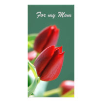 For my Mom Card Customized Photo Card