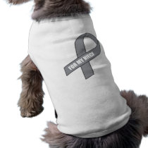 For My Niece (Grey / Silver Awareness Ribbon)