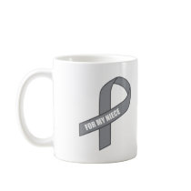 For My Niece (Grey / Silver Awareness Ribbon) Mug