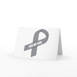 For My Son (Grey / Silver Awareness Ribbon)