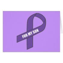 For My Son (Purple Ribbon)